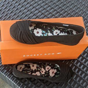 Rocket Dog Black Flats